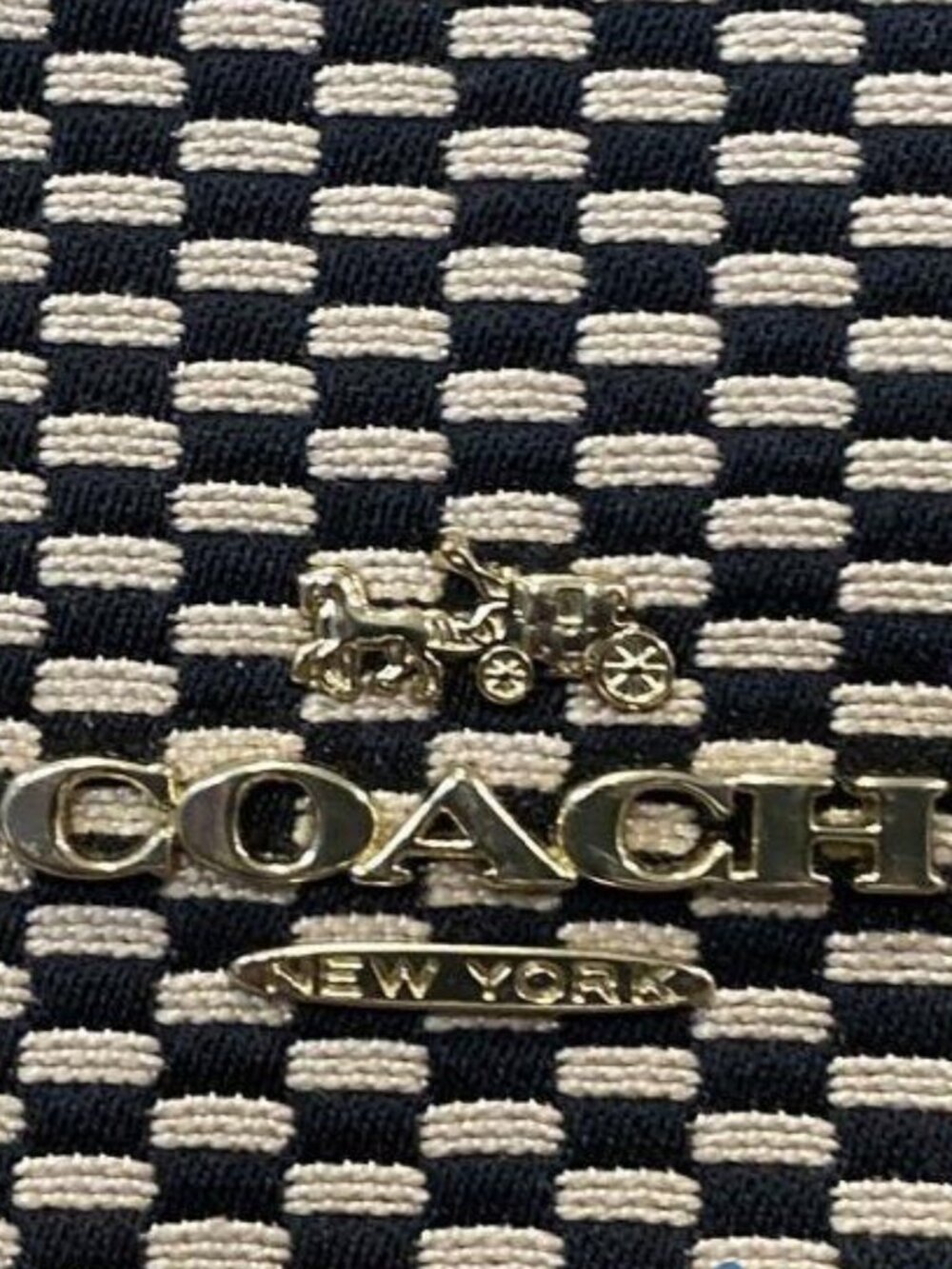 Coach Legacy Jacquard Sutton Crossbody Bag - Picture 2 of 6